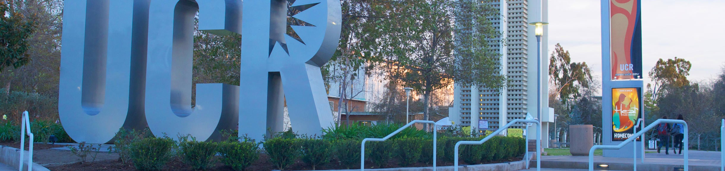 UCR Tower and Sign